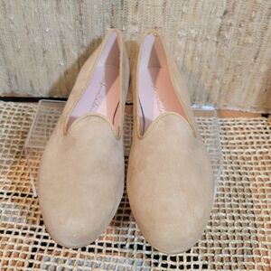 Euforia Bailarinas Style Karenina women's Taupe Suede Flats